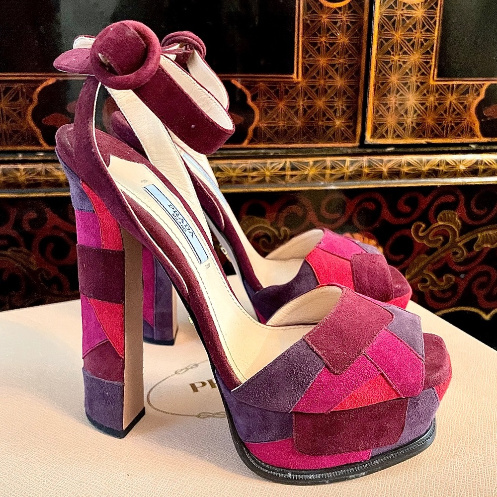 Prada Patchwork Platform - image 1